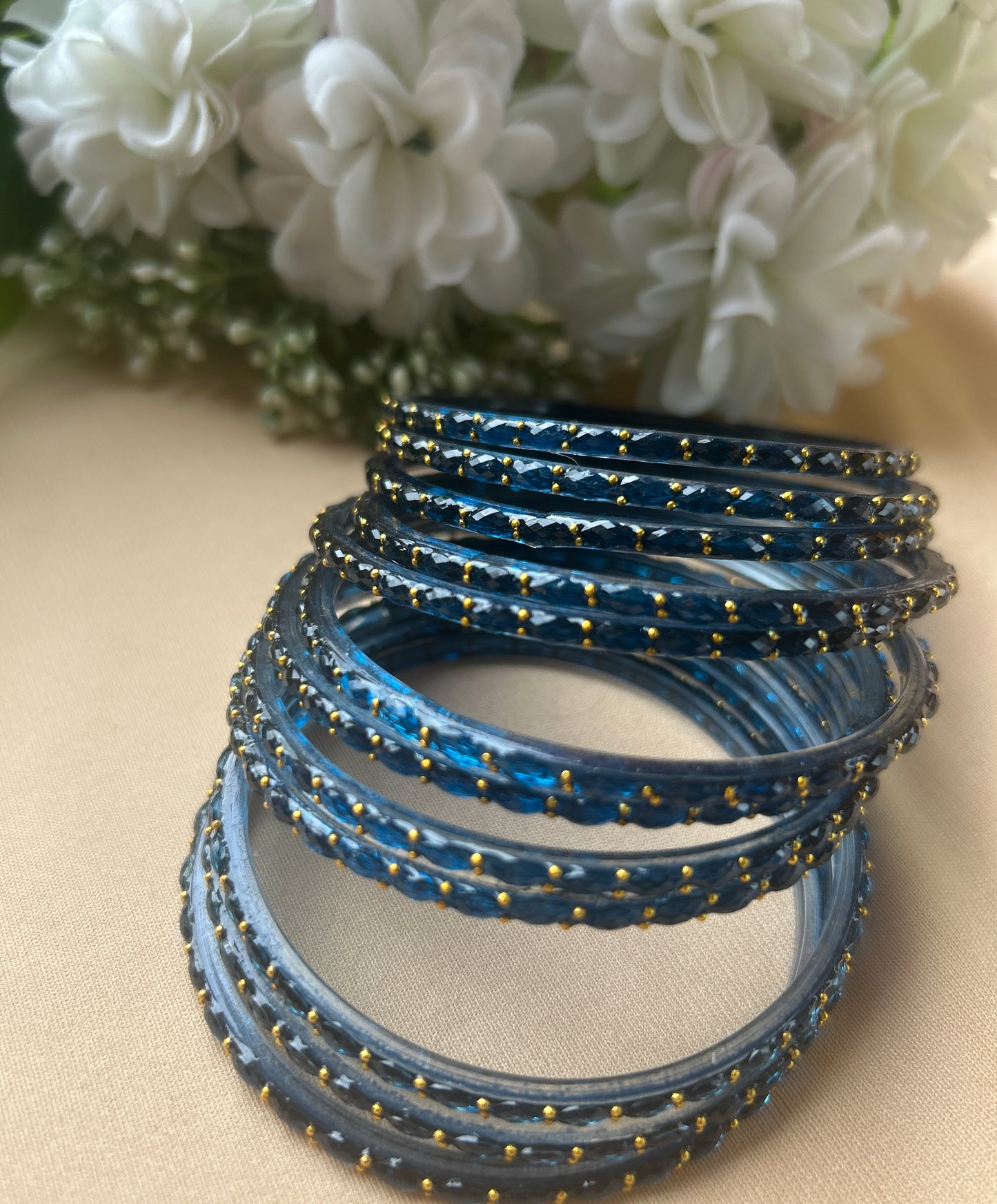 Premium raindrop bangles -violet