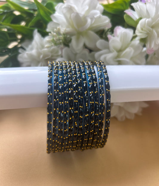 Premium raindrop bangles -violet