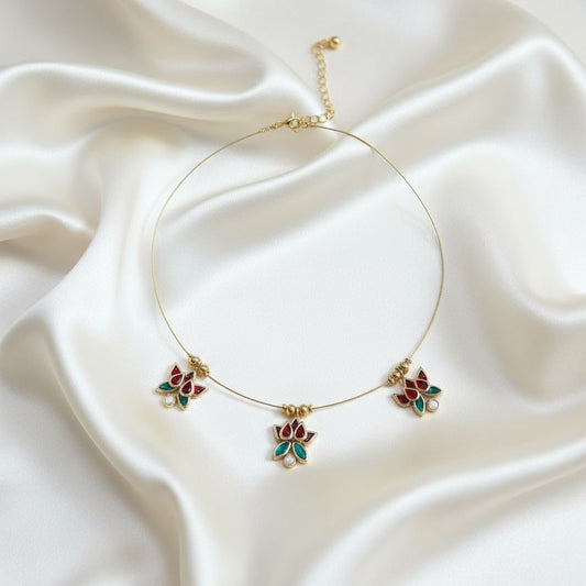 Trending Lotus Invisible Chain With Adjustable Back Chain