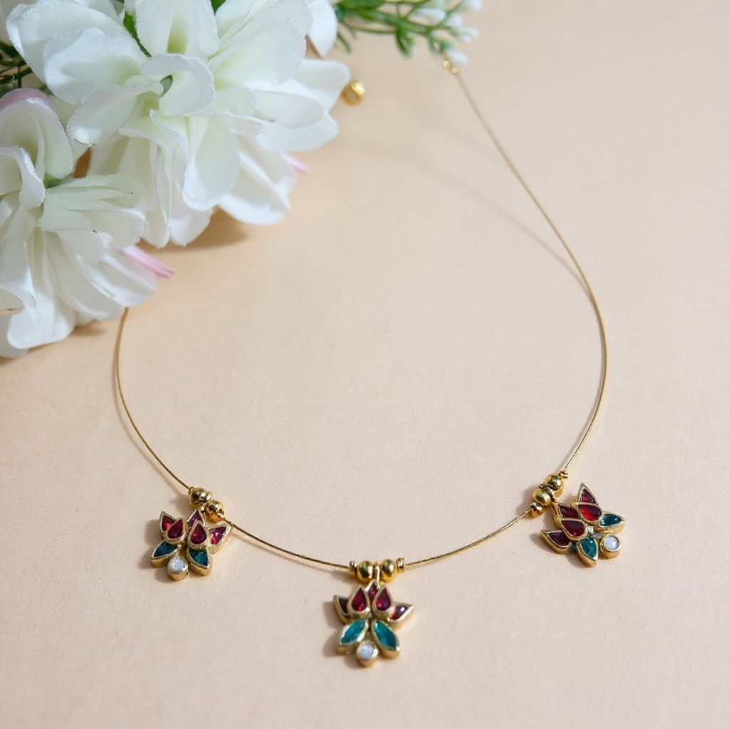 Trending Lotus Invisible Chain With Adjustable Back Chain