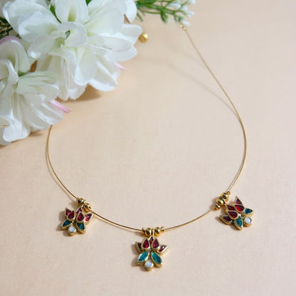 Trending Lotus Invisible Chain With Adjustable Back Chain